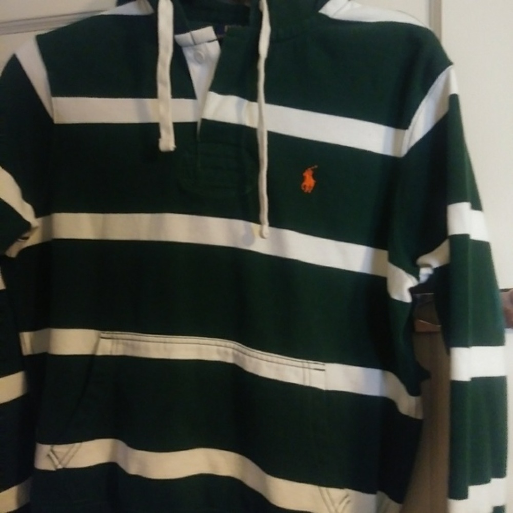 Polo Rugby Hoodie Small